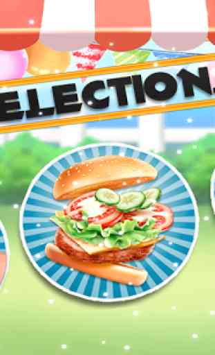 Street Food Pizza Maker - Burger Shop Cooking Game 2