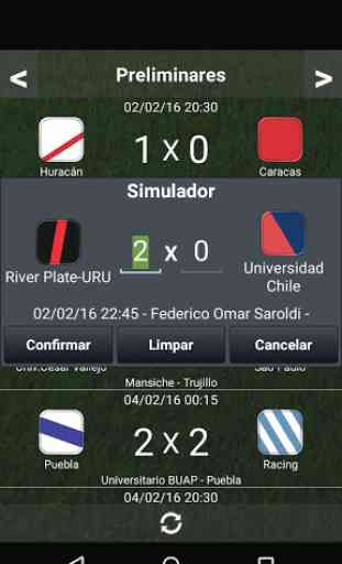Tabela Campeonato Argentino 3