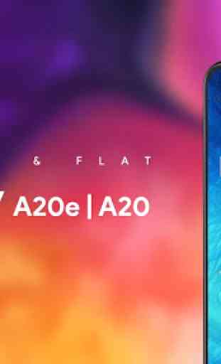 Theme For Galaxy A20E | A20 + Iconpack/Wallpapers 1