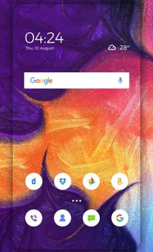 Theme For Galaxy A20E | A20 + Iconpack/Wallpapers 3