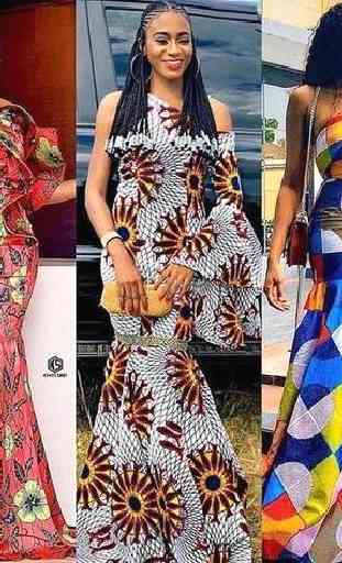 Ankara Long Gown Design & Fashion Styles 1