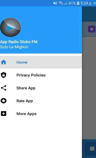 App Radio Globo FM Italia Gratis Online 2
