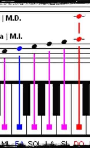 Aprenda notas musicais e vocalize 1