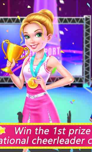 Campeão de Cheerleader: Win Gold ❤ Girl Dance 4