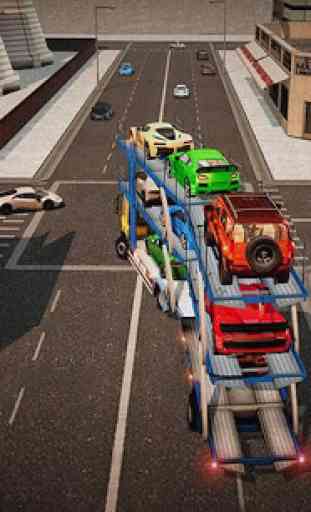 Car Transporter Truck Driver : Parking Sim Game 4