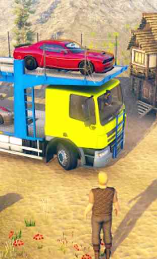 Car Transporter Truck Simulator-Carrier Truck Game 2