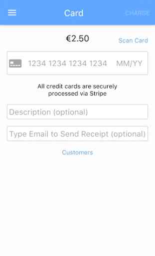 Charge - Stripe Card Payments 2
