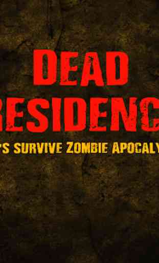 Dead Residence : FPS Shooter Zombie Survival Games 1