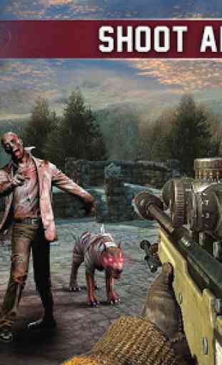 Dead Shooting Target - Zombie Shooting Games Free 1