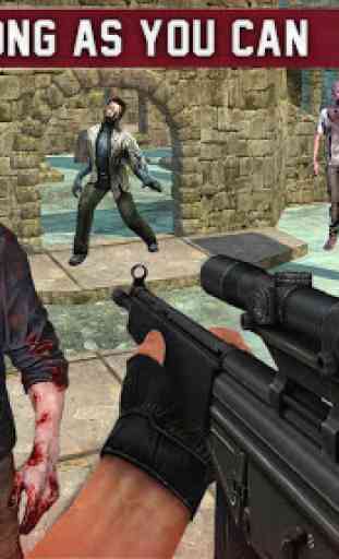 Dead Shooting Target - Zombie Shooting Games Free 3