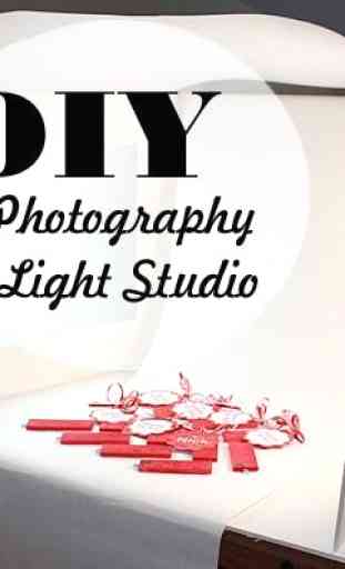 Design de estúdio de fotografia DIY 2