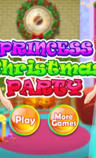 Dress up games for girl - Princess Christmas Party 1