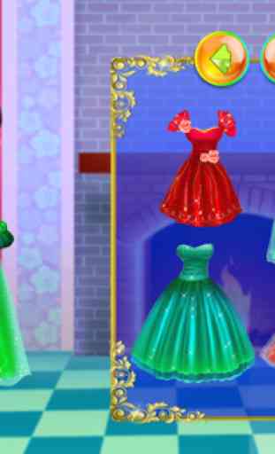 Dress up games for girl - Princess Christmas Party 2