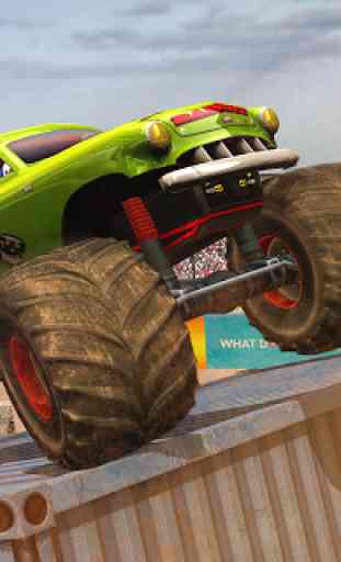 Fearless Monster Truck Demolition Racing Stunts 4