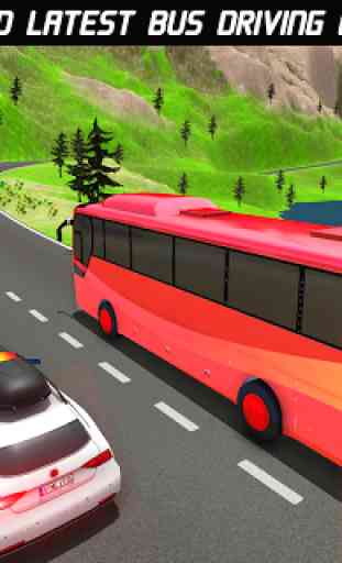 final ônibus dirigindo: realista estacionamento 2