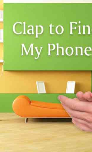 Find phone by clapping 1