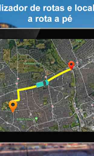 GPS Voz de navegação, Vista da rua & Mapa da Terra 2