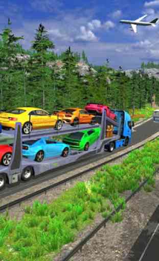 Heavy Car Carrier Truck Driving Simulator 2019 3