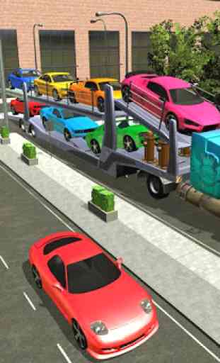 Heavy Car Carrier Truck Driving Simulator 2019 4