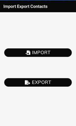 Import & Export Contacts 1