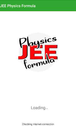 JEE Physics Formula 1