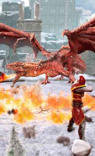 Jogos de Vôo do dragão: Cidade Ação 3D 4