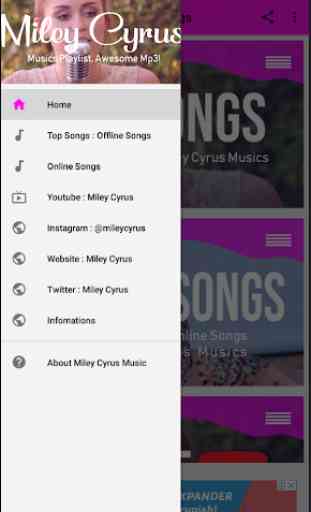 Miley Cyrus Offline Playlist Songs Musics 1