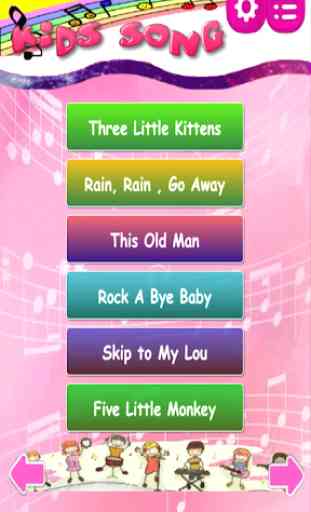 Popular Kids Song Free and Offine - English 3