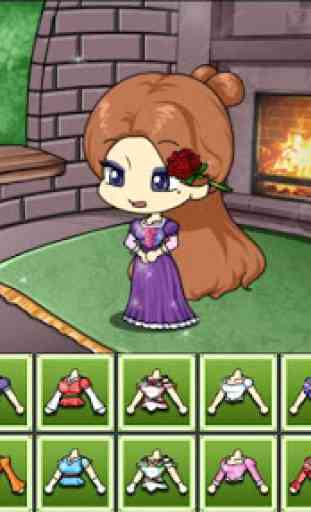 Pretty Girl's Tangled Style : dress up game 4