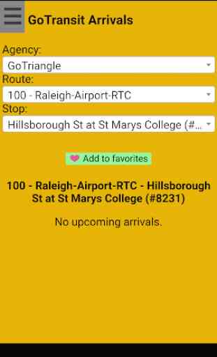 Raleigh Durham Triangle GoTransit Bus Tracker 2