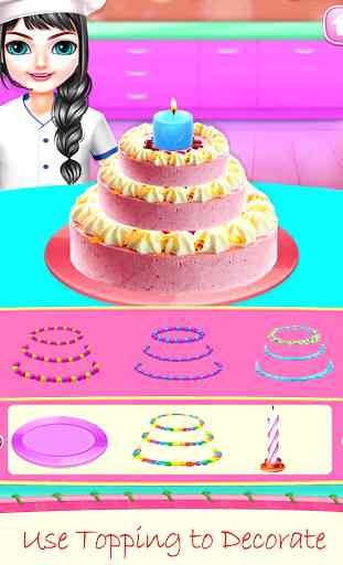 Real Cake Making Bake Decore, Jogos de Culinária 4