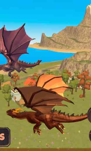 Simulador do Dragão 3D: Jogo de Aventura 1