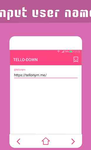 TELLO-DOWN: Tellonym profile picture downloader 1