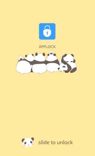 Tema de Panda para o Applock 3
