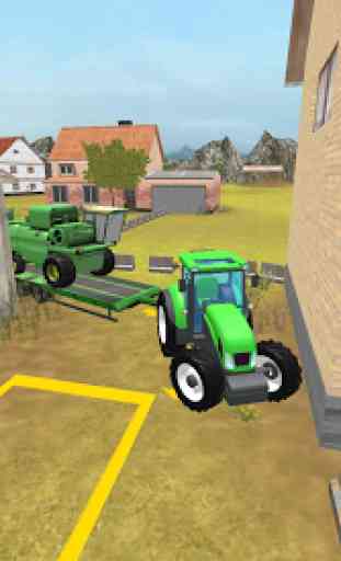 Tractor Simulator 3D: Harvester Transport 2