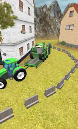 Tractor Simulator 3D: Harvester Transport 3