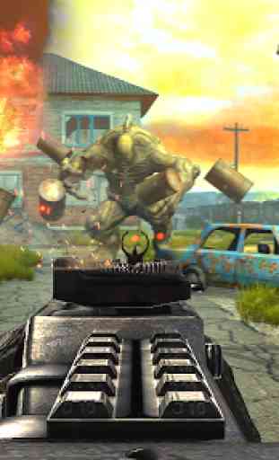 Zombie Dead Target Shooter:  The FPS Killer 4