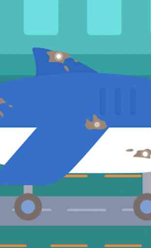 Aeroporto Jurássico - Jogos de voo com aviões 4