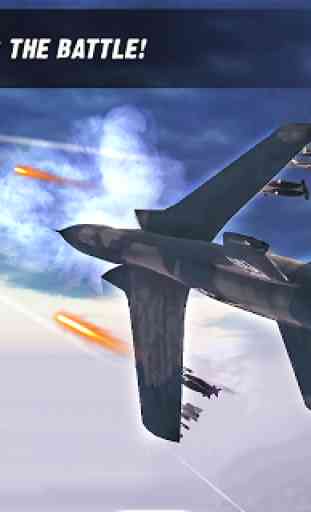 Air War Combat Dogfight avião céu jogo de tiro 2