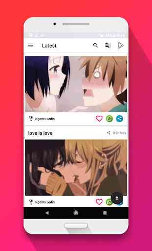 Anime Kiss Gifs 1