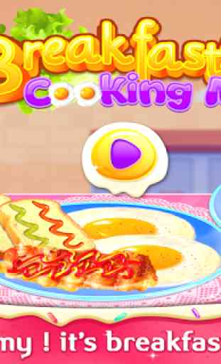 Breakfast Maker - Cooking Mania Food Cooking Games 1