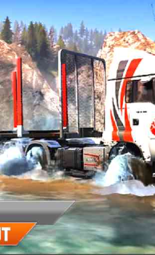 Caminhão offroad 4X4 caminhão de carga Drive 3D 1