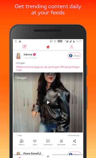 Chingari - WhatsApp status, Video downloader 2