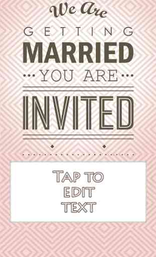 Convite De Casamento - Criar Convites 4
