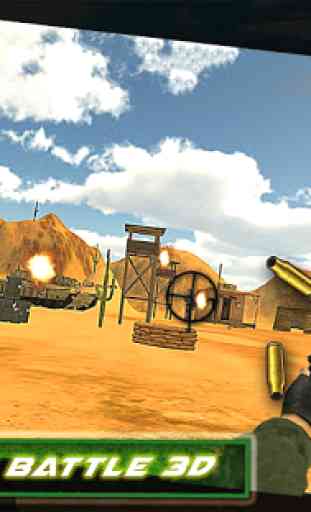 Desert Miltary FPS Battle Royale 2