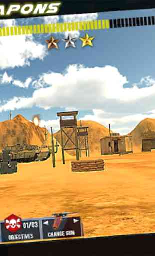 Desert Miltary FPS Battle Royale 4
