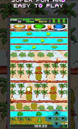 Dinosaur Escape Jump : Frogger Style Retro Game 3