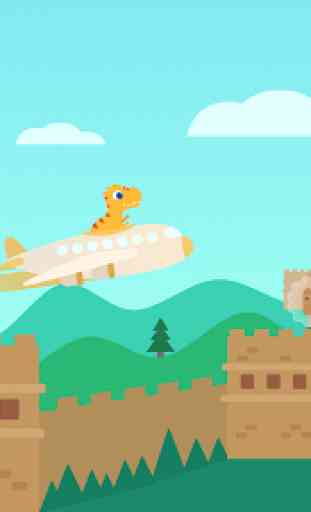Dinosaur Plane - Flying games for kids 2