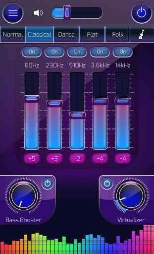 Equalizer, Bass Booster and Virtualizer 1
