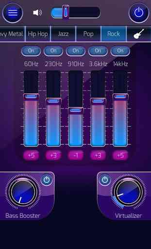 Equalizer, Bass Booster and Virtualizer 3